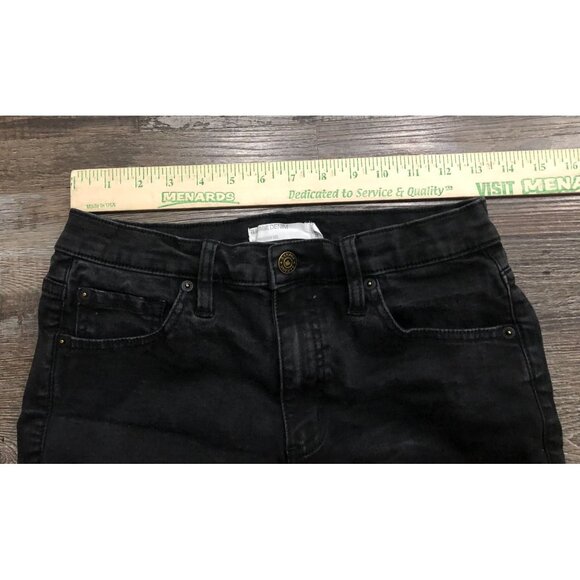 Garage Denim Womens Size 7 Black Denim Jean Shorts - Picture 4 of 4